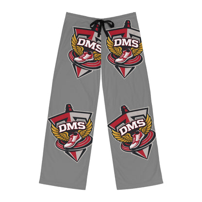 DMS Winged Sneaker Pajama Pants — Grey All-Over Print Lounge Pants