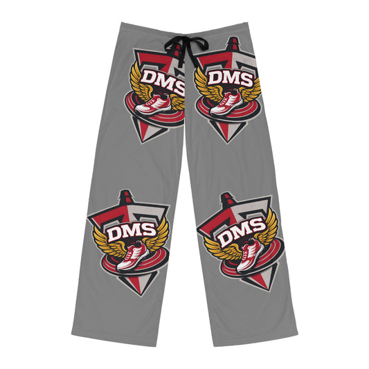DMS Winged Sneaker Pajama Pants — Grey All-Over Print Lounge Pants