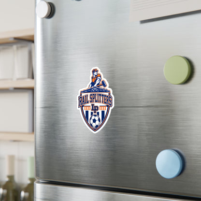 Rail Splitters Soccer Logo Kiss-Cut Vinyl Sticker