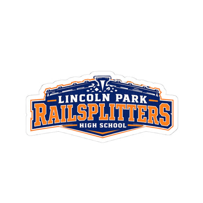 LP Railsplitter Sticker — Kiss-Cut School Logo Decal