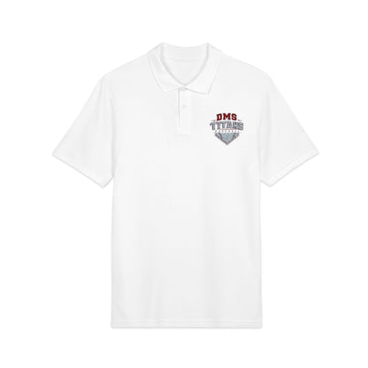 Embroidered Polo Shirt — DMS baseball Chest Logo