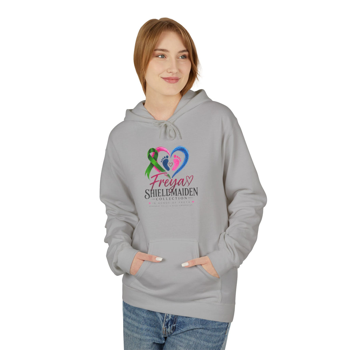 Hoodie — "Born Too Soon Fights Every Day" Prematurity Awareness Hoodie