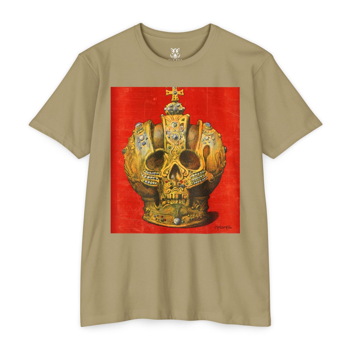 Skull Crown T-Shirt — Gothic Royalty Graphic Tee