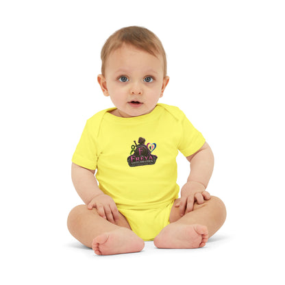 Infant Onesie with 'Freya' Cute Baby Bodysuit