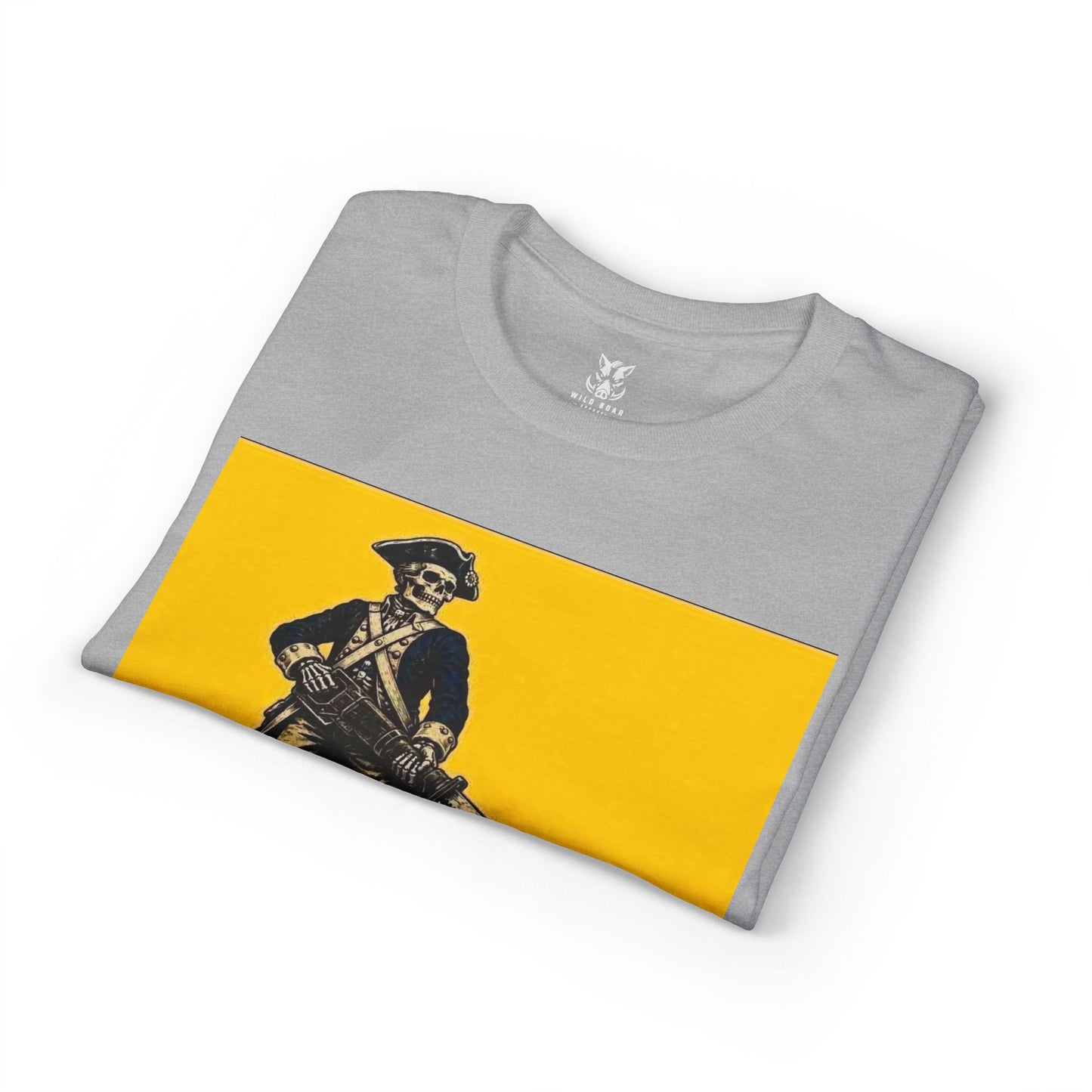T‑Shirt — "Don't Flock With Me" Yellow Gadsden Style Graphic