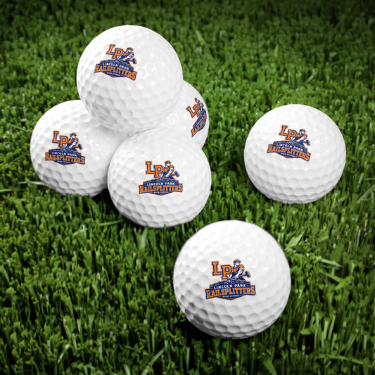 LP Railsplitters Golf Balls, 6pcs
