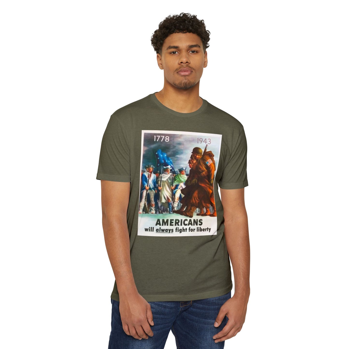 Americans Will Always Fight for Liberty T-Shirt