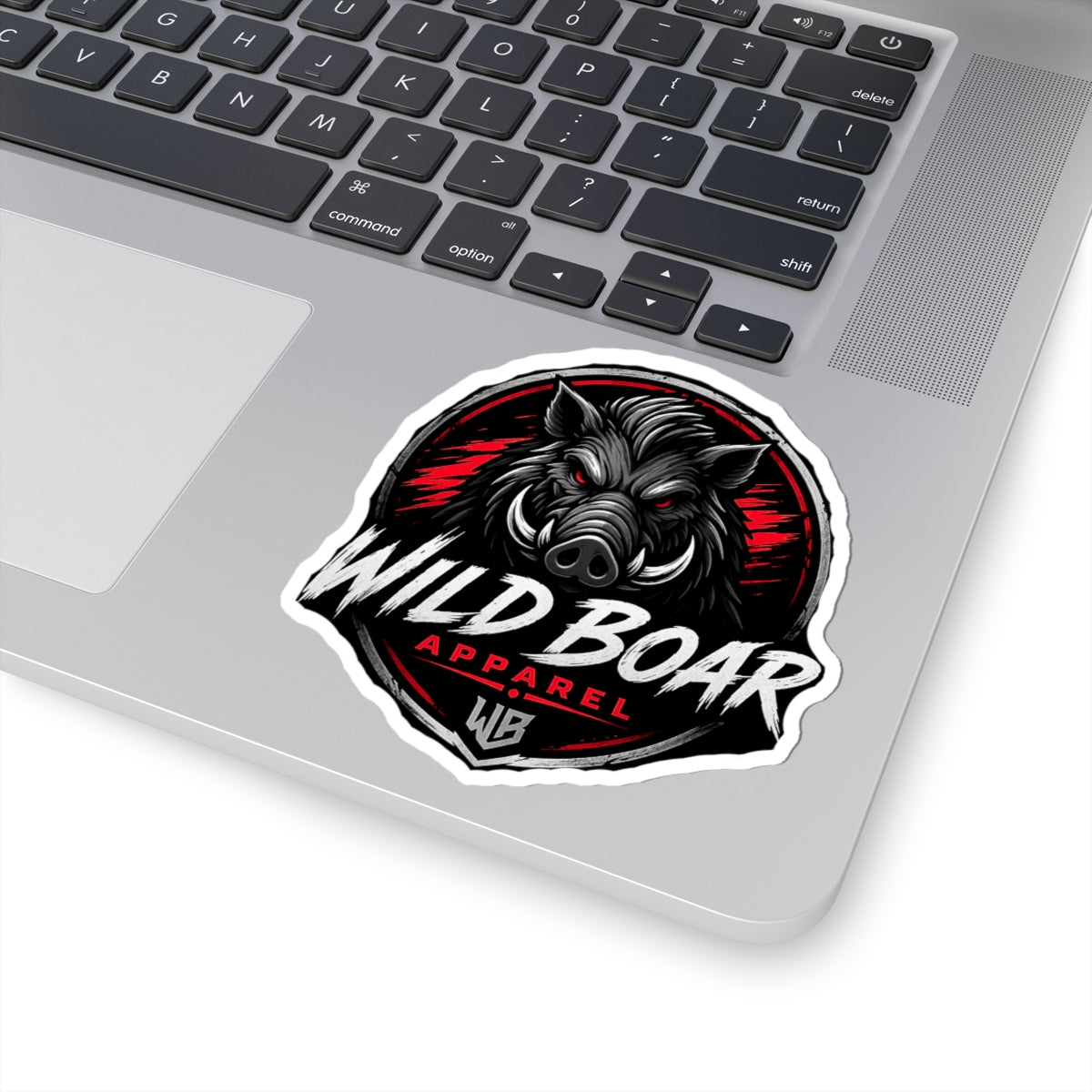 Wild Boar Apparel Sticker Logo Decal for Laptops, Water Bottles & Gear