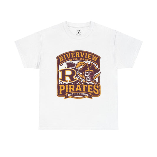 Riverview Pirates High School — Vintage School T-Shirt