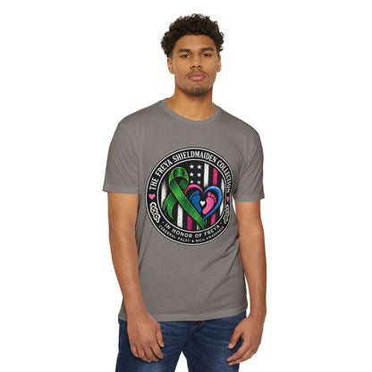 Shieldmaiden Tribute T-Shirt — 'The Freya Shieldmaiden Collection' Memorial Design