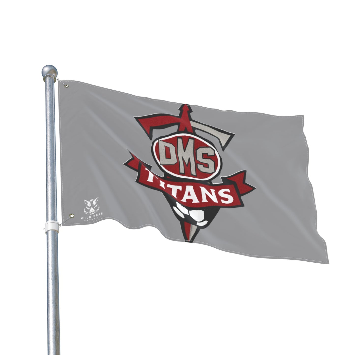 Titans Team Flag — DMS Titans Double-Sided Outdoor Banner