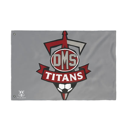 Titans Team Flag — DMS Titans Double-Sided Outdoor Banner
