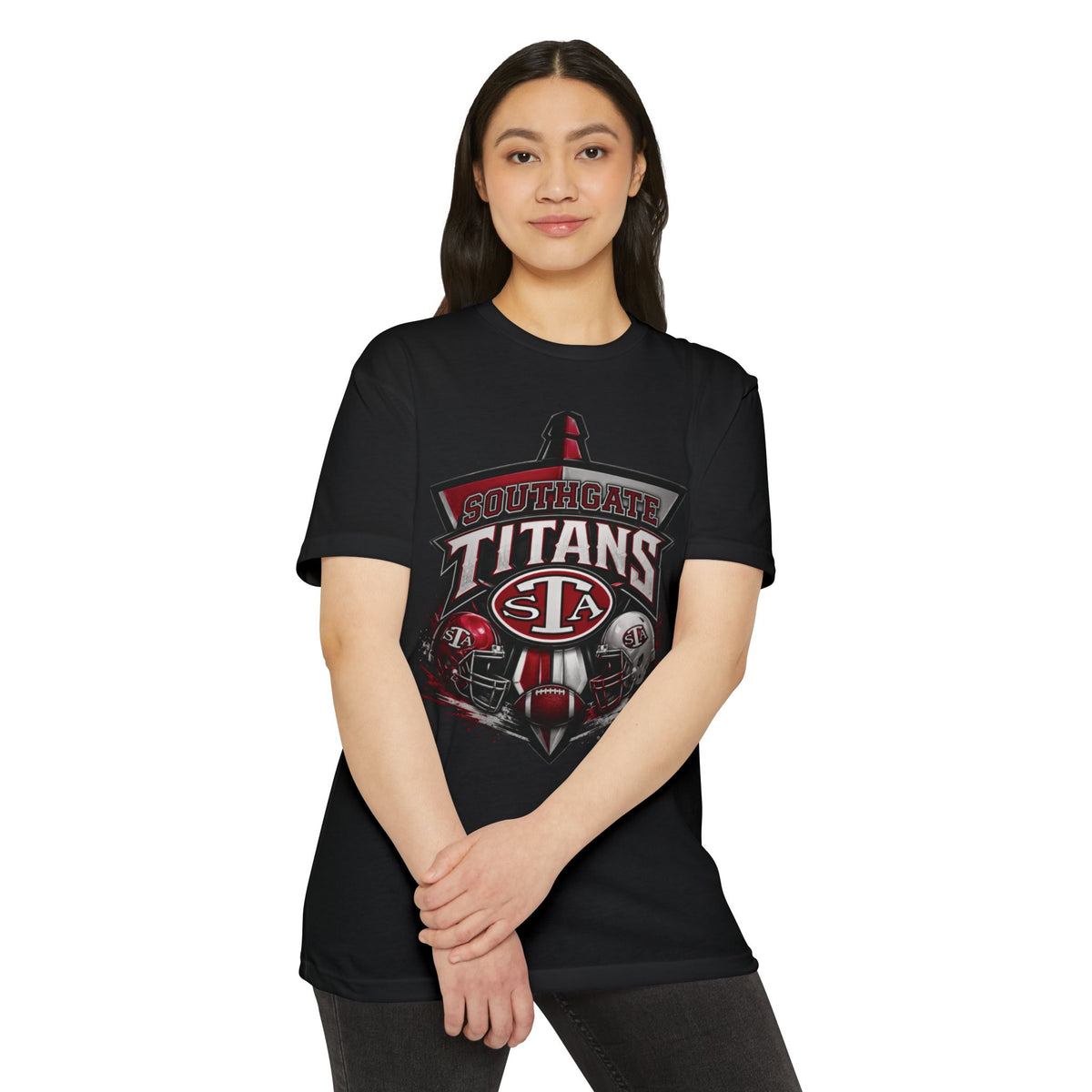 Southgate Titans Football T‑Shirt — High School Team Fan Tee