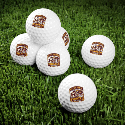Riverview Pirates Golf Balls, 6pcs