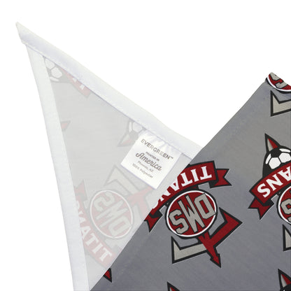 DMS Titans pattern Pet Bandana |dog scarf, soccer team bandana