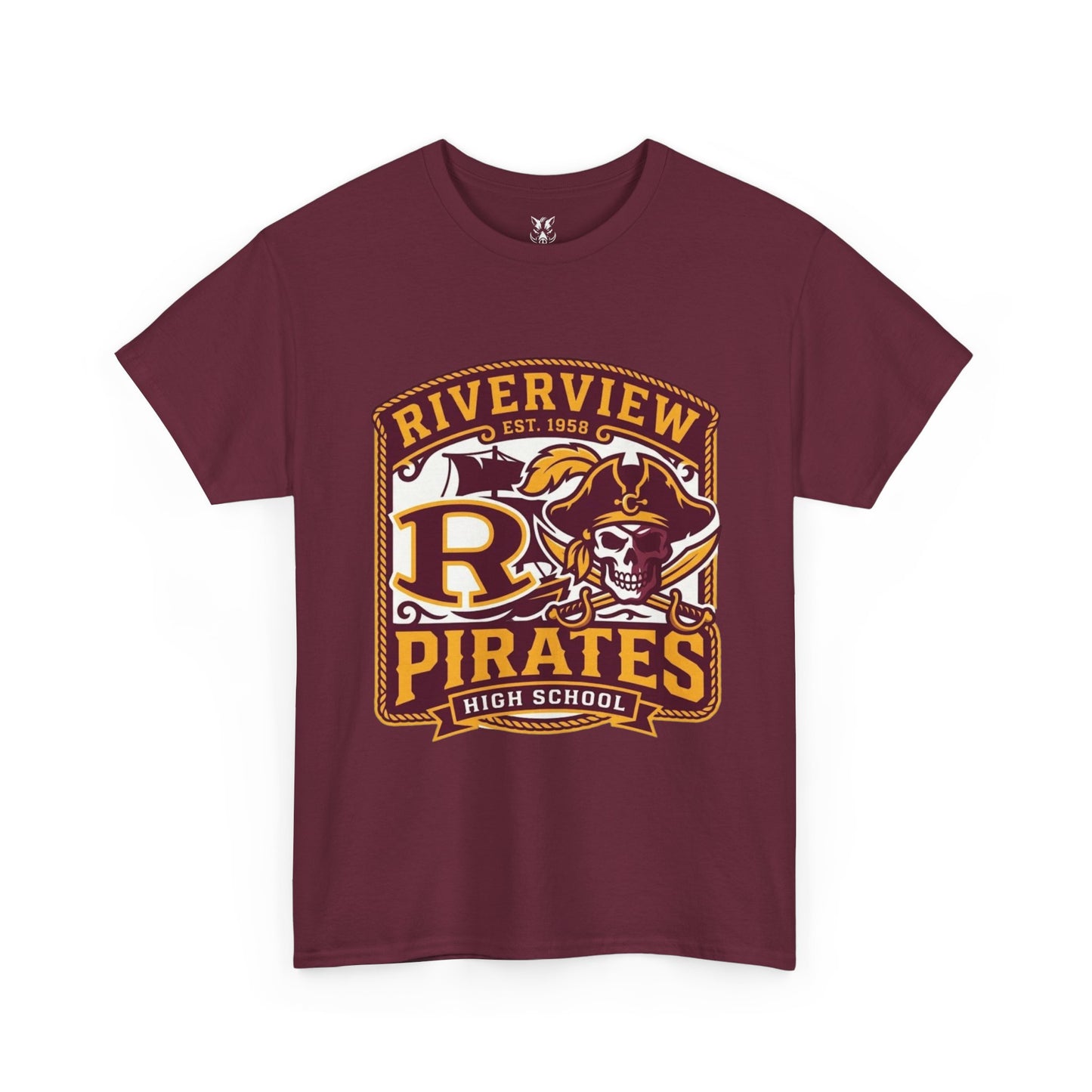 Riverview Pirates High School — Vintage School T-Shirt