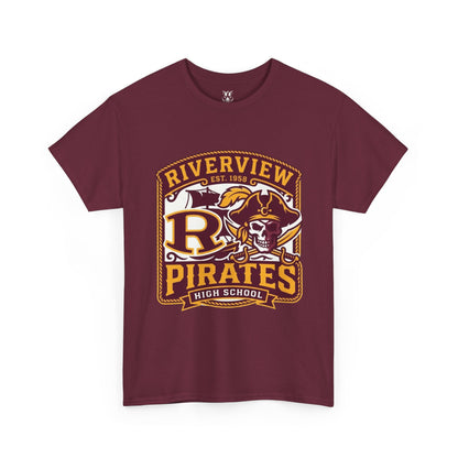 Riverview Pirates High School — Vintage School T-Shirt
