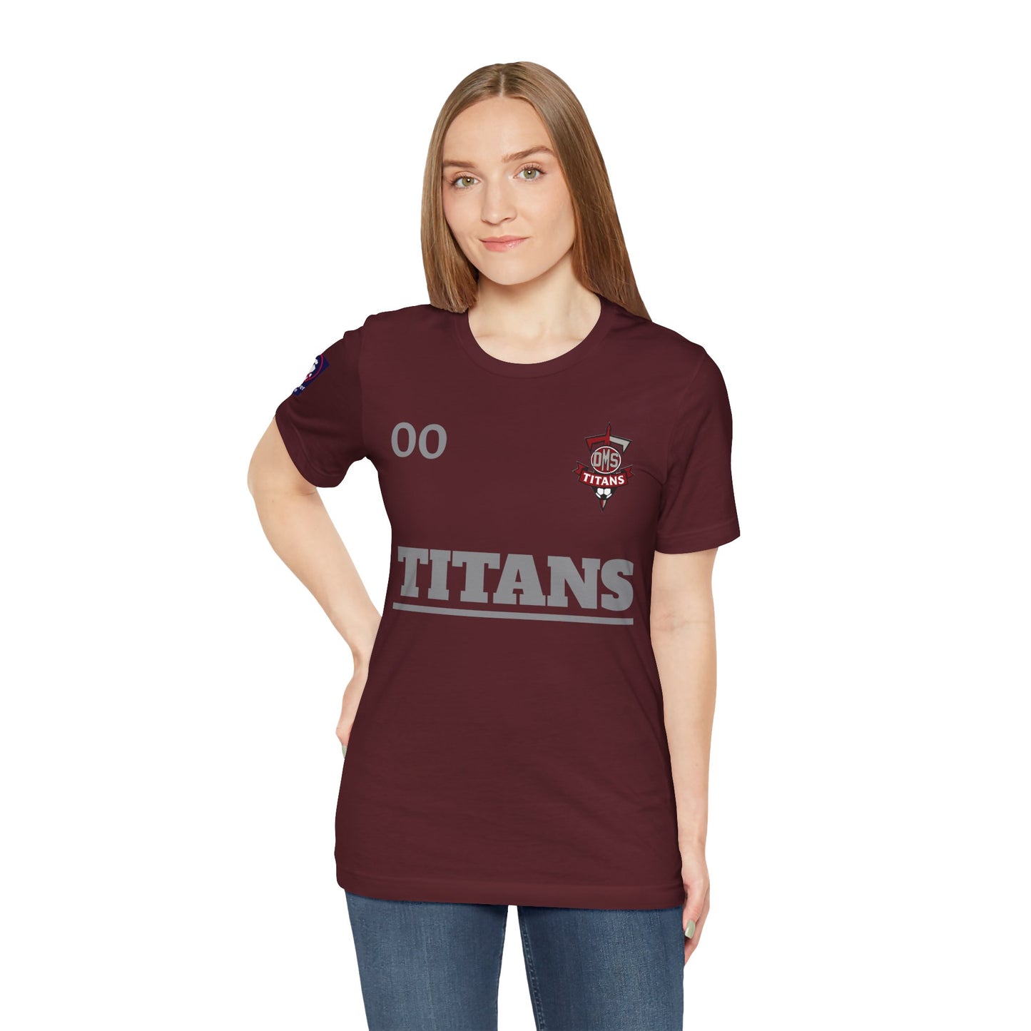 Titans Soccer Home Jersey Tee – Customizable Number & Name