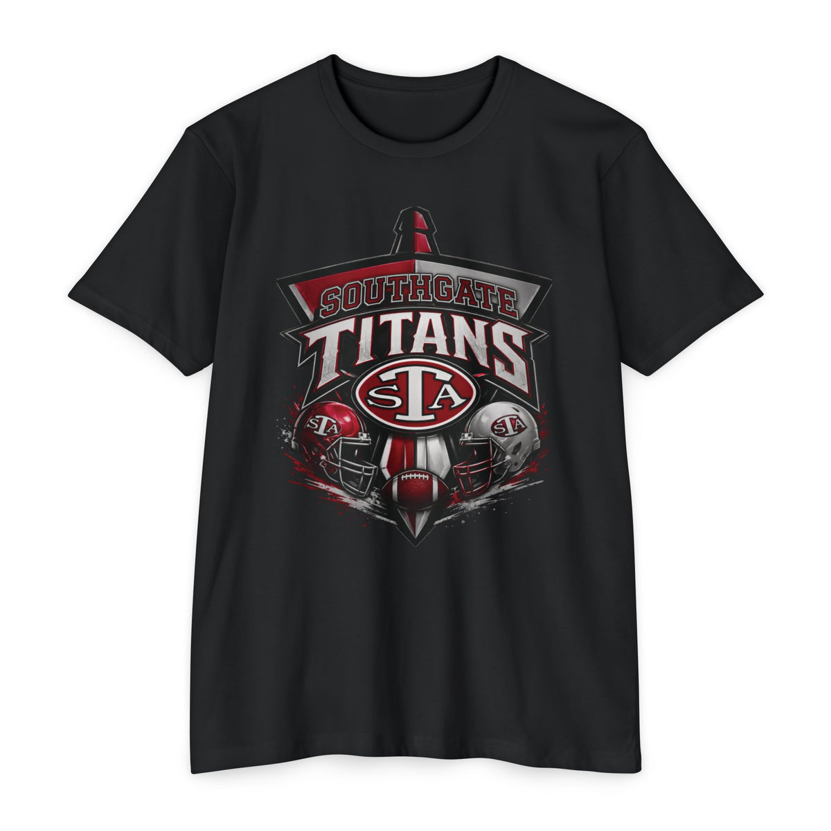 Southgate Titans Football T‑Shirt — High School Team Fan Tee