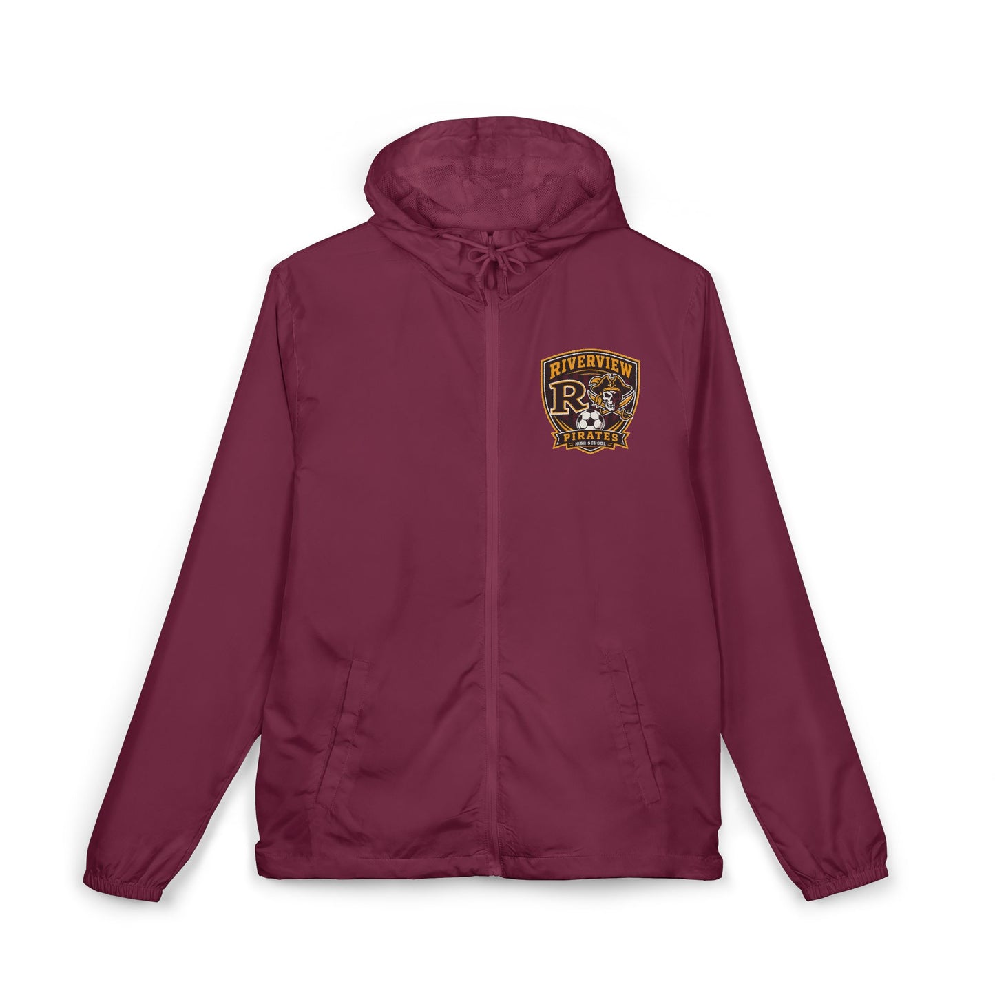 Windbreaker Jacket — Vintage Riverview Pirates Crest Logo