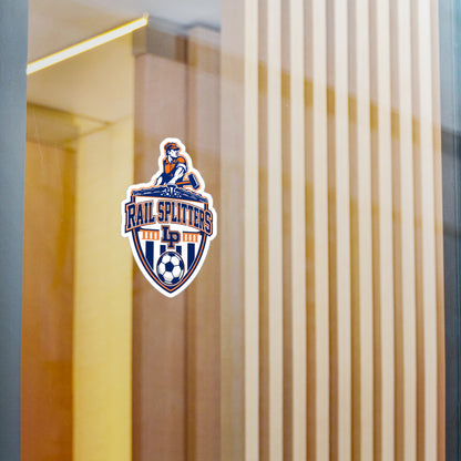 Rail Splitters Soccer Logo Kiss-Cut Vinyl Sticker